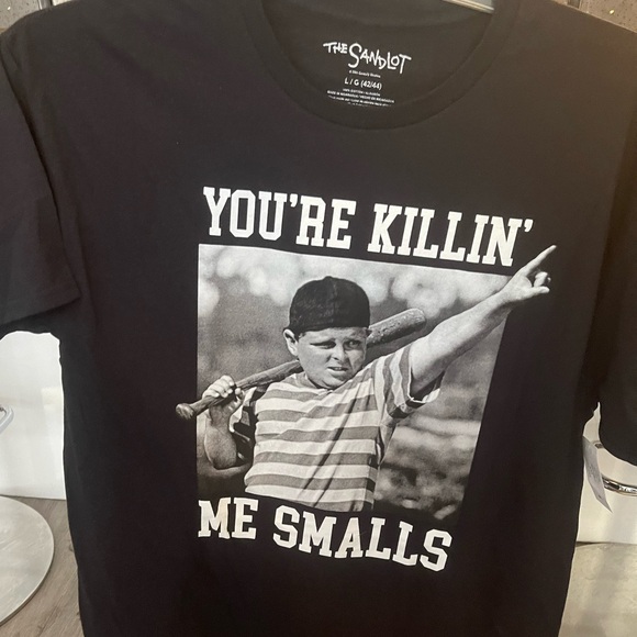 Sandlot You’re Killin’ Me Smalls Black T-Shirt Men’s Size Large - Picture 1 of 6